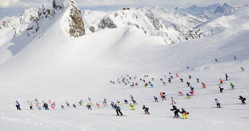 khu trượt tuyết Arlberg mạo hiểm