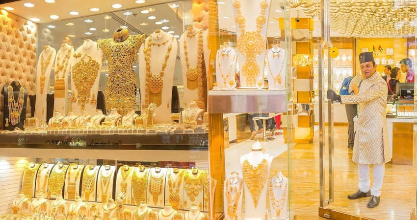 chợ vàng Dubai